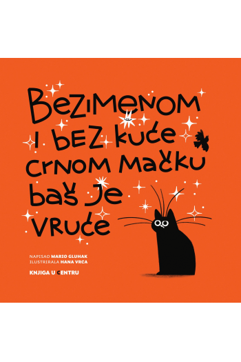 Bezimenom i bez kuće crnom mačku baš je vruće